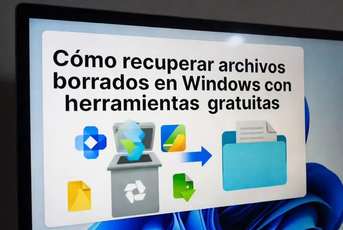 Cómo recuperar archivos borrados en Windows con herramientas gratuitas