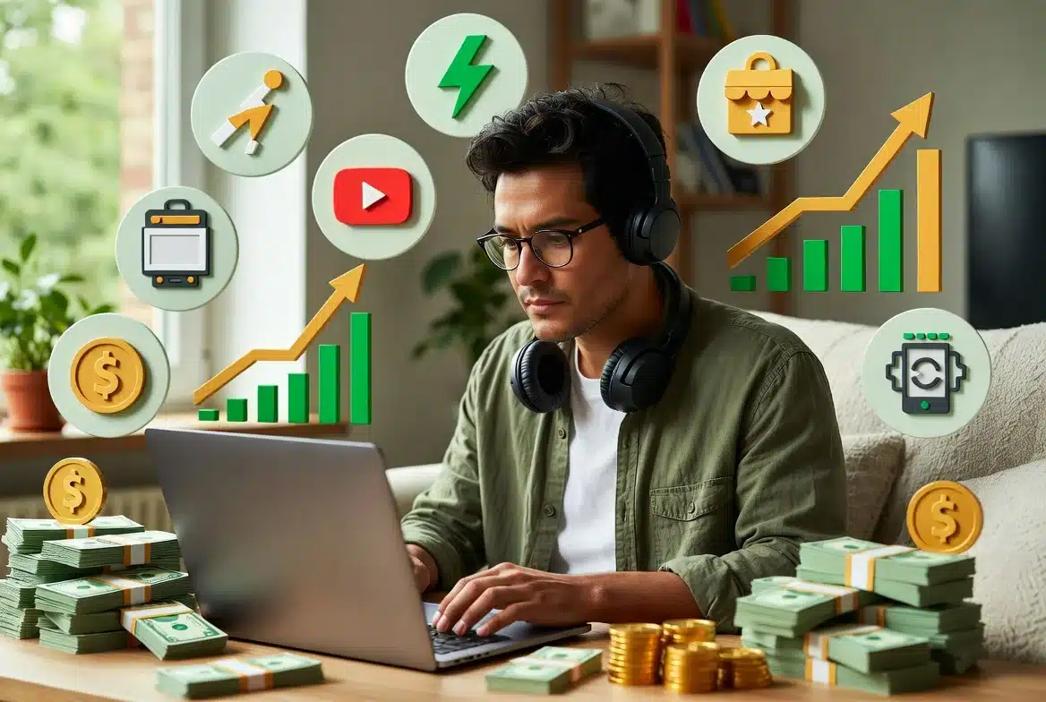 13 ideas para generar ingresos con tu computadora desde casa
