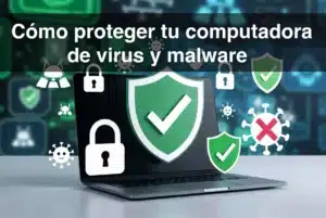 Cómo proteger tu computadora de virus y malware