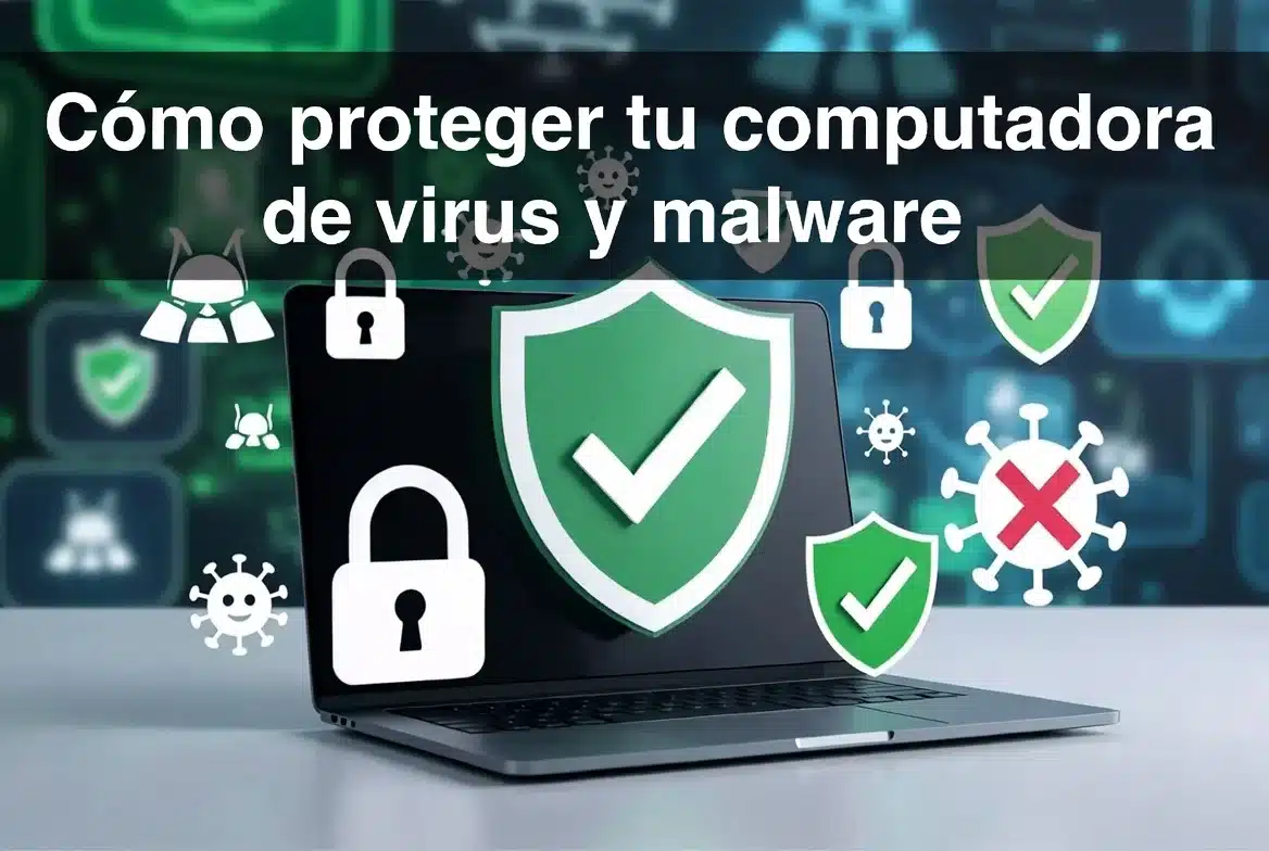 Cómo proteger tu computadora de virus y malware