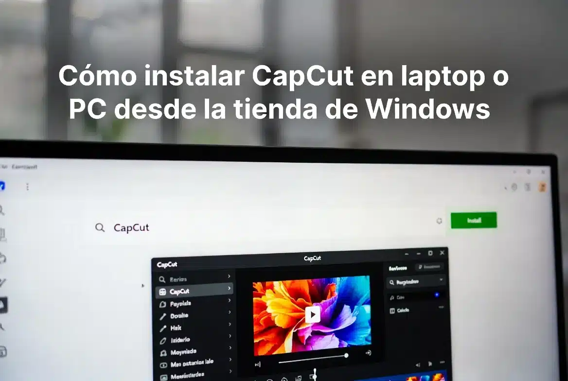 Cómo instalar CapCut en laptop o PC desde la tienda de Windows