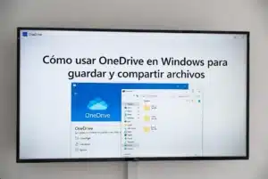 Cómo usar OneDrive en Windows para guardar y compartir archivos