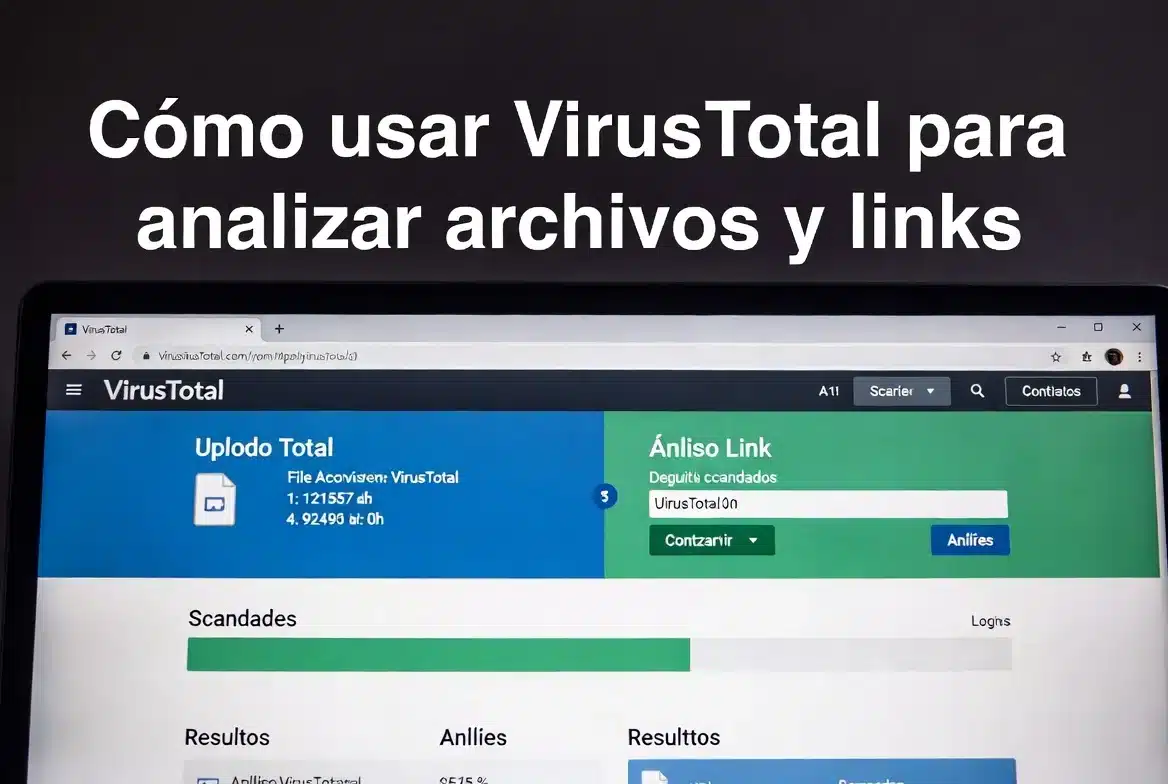 Cómo usar VirusTotal para analizar archivos y links