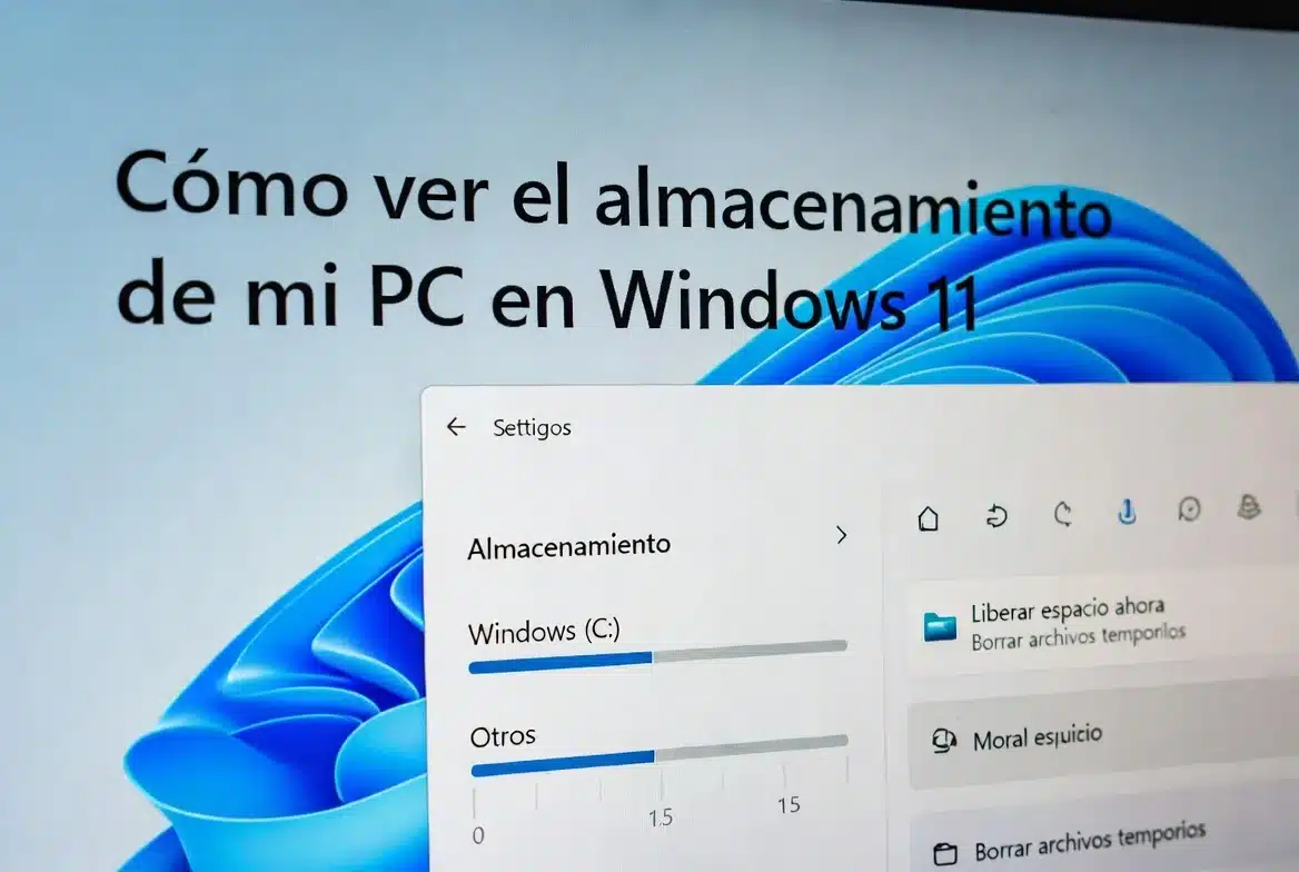 Cómo ver el almacenamiento de mi PC en Windows 11