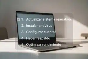 Qué hacer después de comprar un portátil nuevo