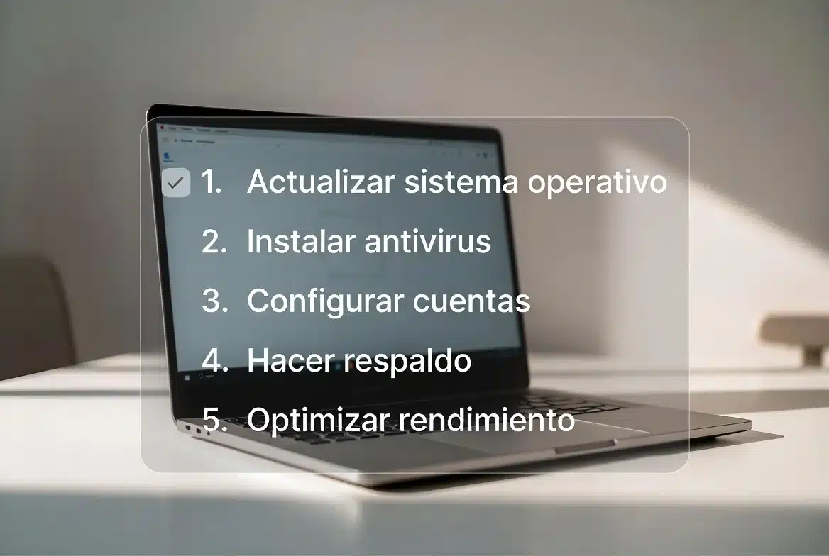 Qué hacer después de comprar un portátil nuevo