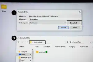 Cómo extraer archivos ZIP en Windows sin programas